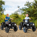 24V Dual-Seater Quad Electric Ride-On with Four Motors and Soft Start LED Lighting