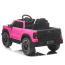 Pink 12V Remote Control Ride-On Car for Kids Ages 3-6 with 4-Wheel Shock Absorption