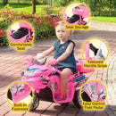 Child's Pink Electric Bicycle - Suitable for Ages 3-6