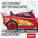 Pixar Cars Lightning McQueen 6V Kids Ride-On Vehicle with Lights and Sounds