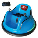Blue Electric Kids Bumper Car with 360 Spin Feature