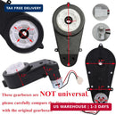 Set of 2 Kids Ride-On Car Gearbox with 550 12V Motor at 40000RPM