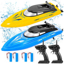 Lumiparty 2PACK Remote Control Boats for Kids and Adults, 10km/H 2.4G Speed