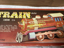 1960s Pink MF170 Lithographed Tinplate Friction Train with Battery-Powered Lights