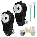 Pair of 12V Wheel Motor Gearboxes for Ride-On Toy Car Upgrade