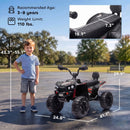 Electric ATV Ride-On Toy Bike for Kids Ages 3-8