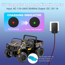 12V Charger for Peg-Perego John Deere Ground Force Tractor and Gators XUV