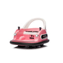 12V Electric Bumper Car for Kids with Remote Control, LED Lights, Bluetooth Capability, and 360-Degree Spin