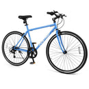 26-Inch Blue Mountain Bike with 6-Speed and Versatile Rubber Tires