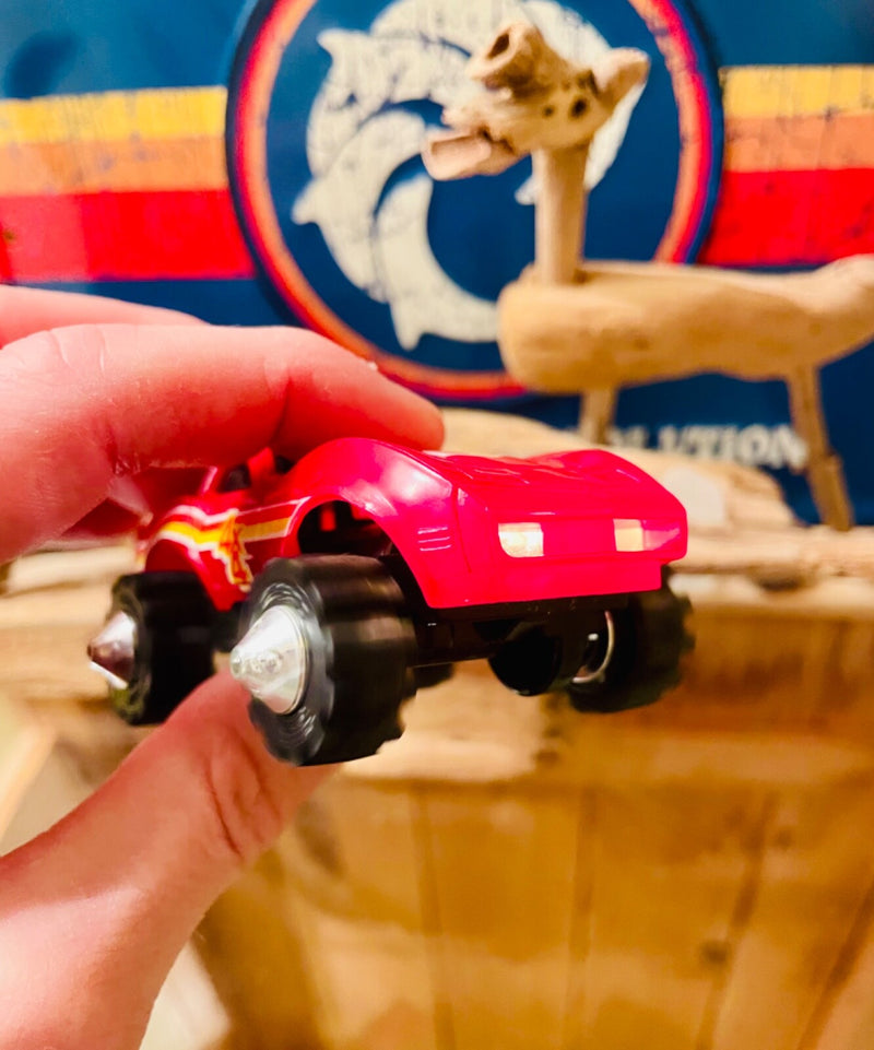 1981 LJN Rough Riders 4x4 Red Corvette Toy Vehicle
