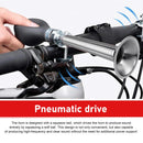 Classic Chrome Metal Bicycle Air Horn with Retro Squeeze Design