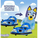 Bluey 6V ImaginAir Inflatable Character Ride-On Bumper Car