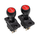 2-Pack Electric Child Handle Gear Switch with Forward, Stop, and Reverse Functions
