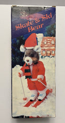 Musical Battery-Powered SKATE & SKI Bear, Complete and New in Box