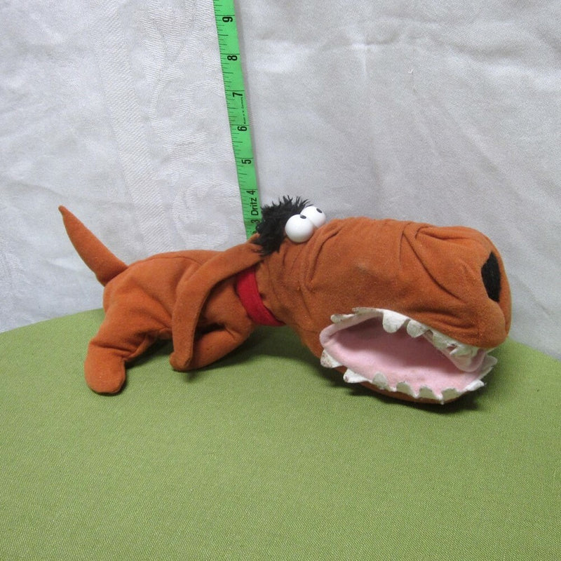 Deluxe Brown Clamping Tiger Barking Dog Electronic Toy