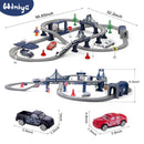 104-Piece Electric Train Set with Tracks for Kids Aged 3-7