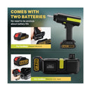 E-HEELP 5 Ton Cordless Electric Car Jack Set with Battery and Impact Wrench