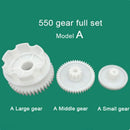 RS550 Gear Replacement Parts for Kids Electric Cars