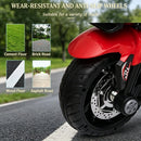 Red Electric Battery-Powered Motorcycle Trike for Kids