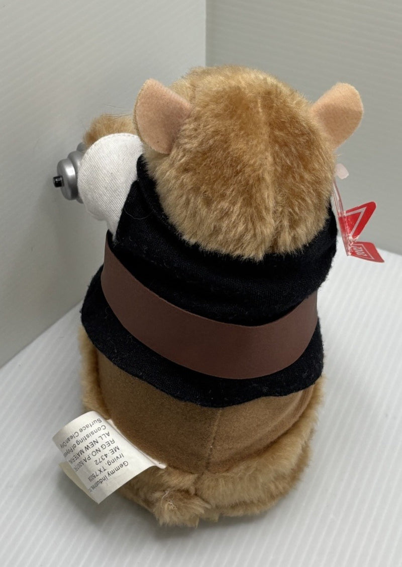 Dancing Hamster Weightlifter Toy with Gym and Music Features