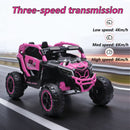 24V Electric Ride-On UTV for Kids with Remote Control, LED Lights, and Music