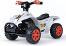 Hot Wheels 6V Kids Ride-On ATV - 55 lbs Weight Limit with Rechargeable Battery