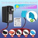12V Charger for Kids' Ride-On Vehicles, Peg-Perego, John Deere, Polaris, Gato