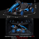 24V Electric Drifting Go Kart for Kids - 400W Ride-On Toy with 3 Speed Settings and 4 Wheels