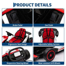 Garvee 24V Electric Drift Go Kart for Kids with Dual 150W Motors and 5-Point Safety Harness - nan