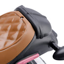 Pink 3-Wheel Electric Motorcycle Toy for Kids with Colorful Lights and Music