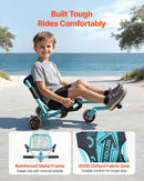 Outdoor Side-to-Side Swing Scooter for Kids - 132LB Capacity Riding Toy