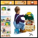 Junior Mechanic Car Repair Playset - 60 Pieces with Lights, Sounds, and Steering Wheel
