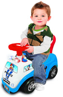 Mickey Mouse Police Car Ride-On Toy with Lights and Sounds for Toddlers