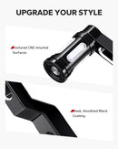 CNC Aluminum Black Shift Pegs for Harley Touring Models
