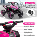 12V Electric 4-Wheel ATV for Kids - Battery-Powered Ride-On Quad Toy