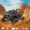 24V Electric Kids Ride-On Jeep with Power Wheels, Remote Control, and Music