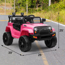 12V Battery-Powered Kids Ride-On Off-Road Truck Toy with Parent Remote Control