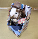 Animated Plush Red Dancing Hamster - Country Boy Edition 2003