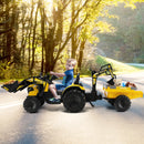 Versatile 3-in-1 Electric Excavator for Kids with 12V Rechargeable Battery & Dual Modes