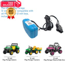 Peg Perego 12V Blue and Black Battery Charger Model 0.6000