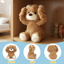 Huggable Peek-A-Boo Bear Plush with Singing and Talking Features