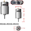 24V RS550 12000RPM Electric Motor for Power Wheels Upgrade