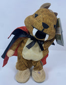 Gemmy Plush Vampire Beaver - Dancing & Singing Halloween Animation