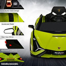 Lamborghini Sian Green Ride-On Car for Kids with Scissor Doors