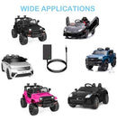 12V 1A Charger for Children's Ride-On Toys, Compatible with Wrangler