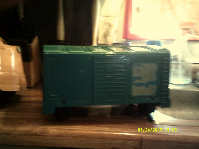1960s Electric Ride-On Mighty Casey Train Car with Box 14-Inch Length 6-Inch Width