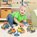 Toddler Car Toy Set for Boys and Girls Ages 2-3 - Perfect Birthday Gift