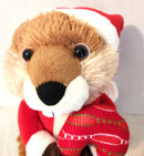 Avon Zack Christmas Animated Singing Beaver Plush Toy - 2012 Edition
