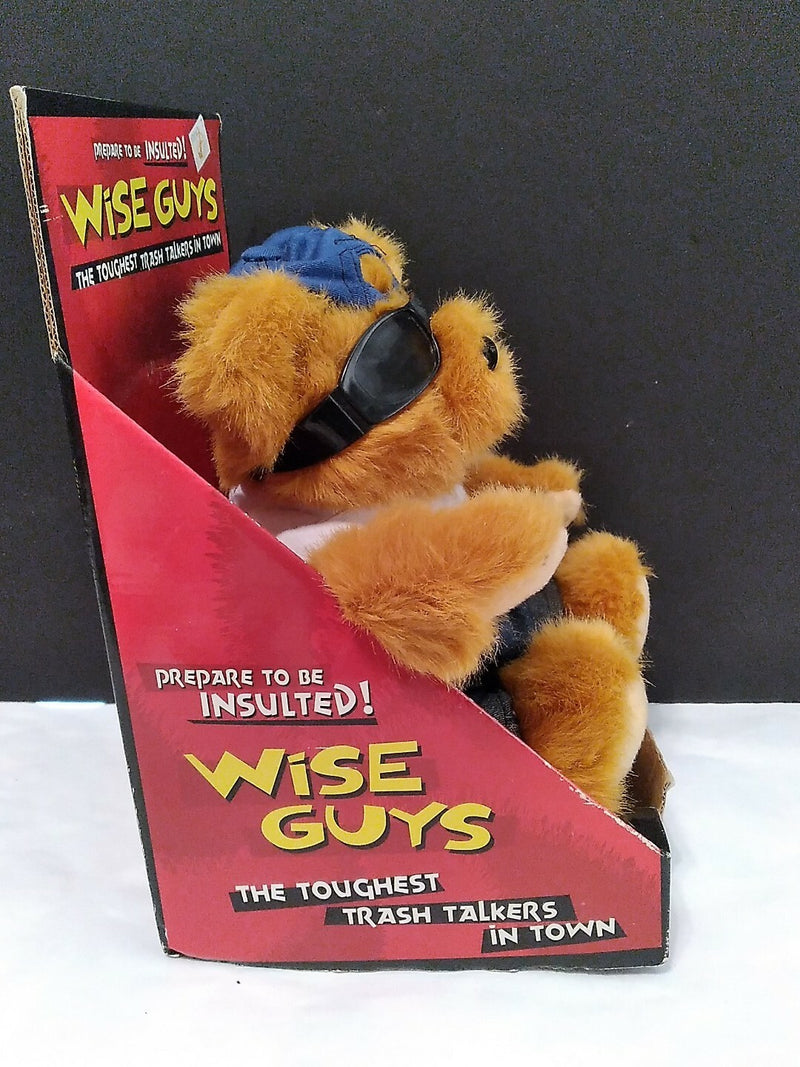 Talking Bear Hand Squeeze Toy with Sound Activation for Adults