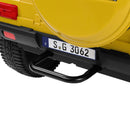 JOYLDIAS Yellow 12V Electric Truck Toy for Kids with LED Lights, Music, and Remote Control